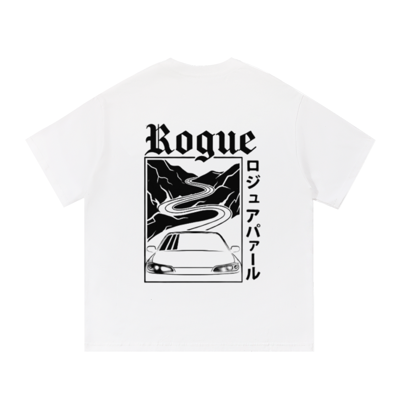 Rouge Drift Style T-Shirt Unisex (White Variant)