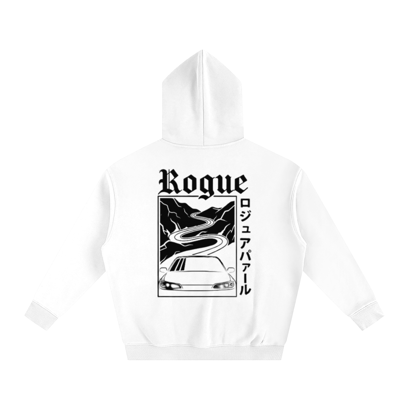 Rogue Drift Style Hoodie Unisex (White Variant)